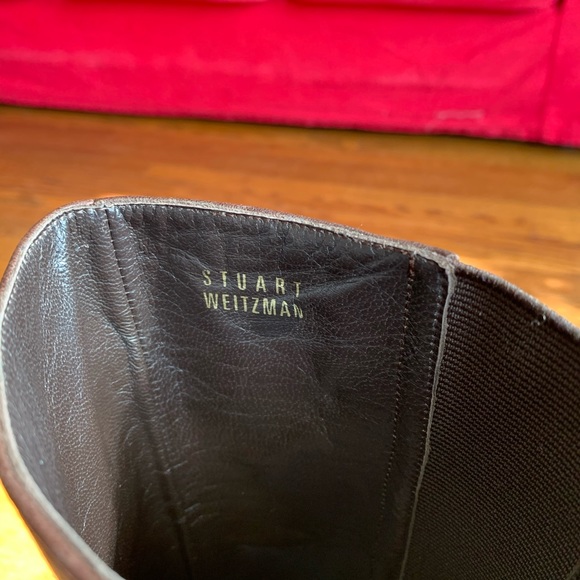 Stuart Weitzman - knee high brown leather boots - Picture 6 of 6